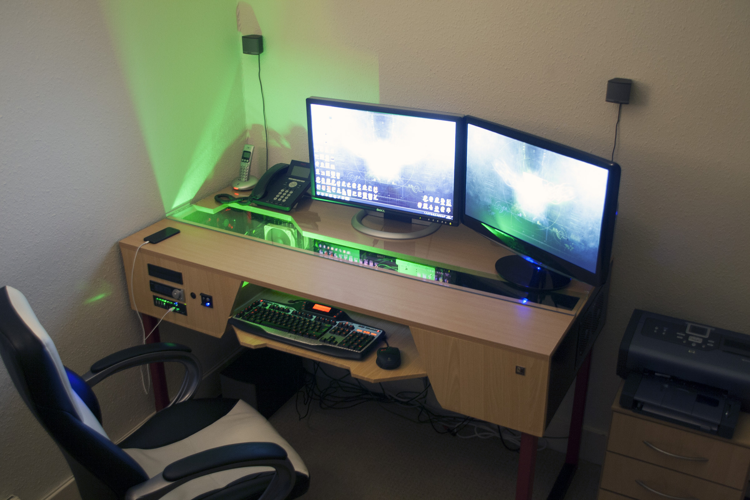 Wooden What Should I Get For My Gaming Setup for Streamer