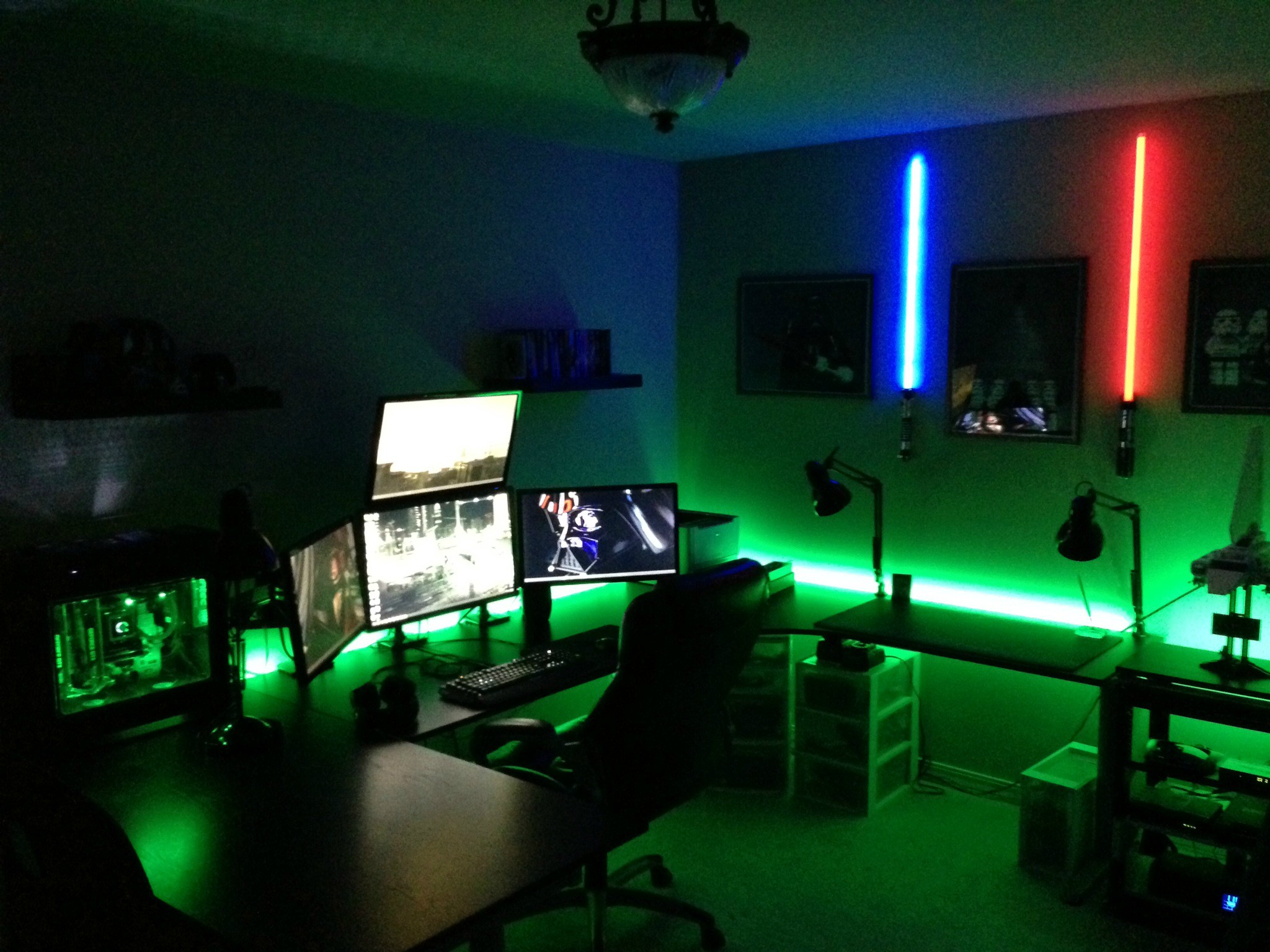 Cool Computer Setups And Gaming Setups