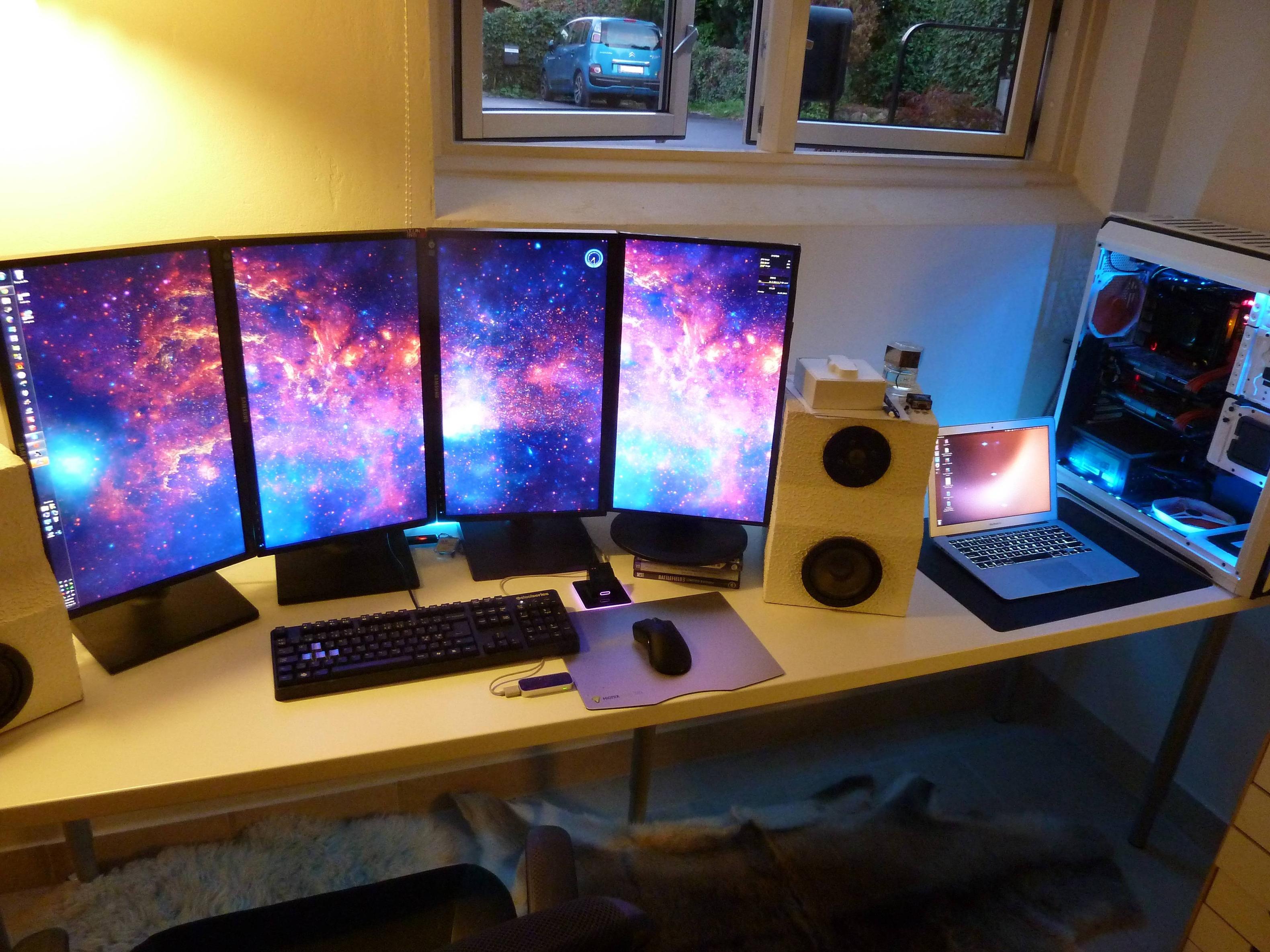 Perfect 2 Monitor Gaming Setup Ideas With Cozy Design