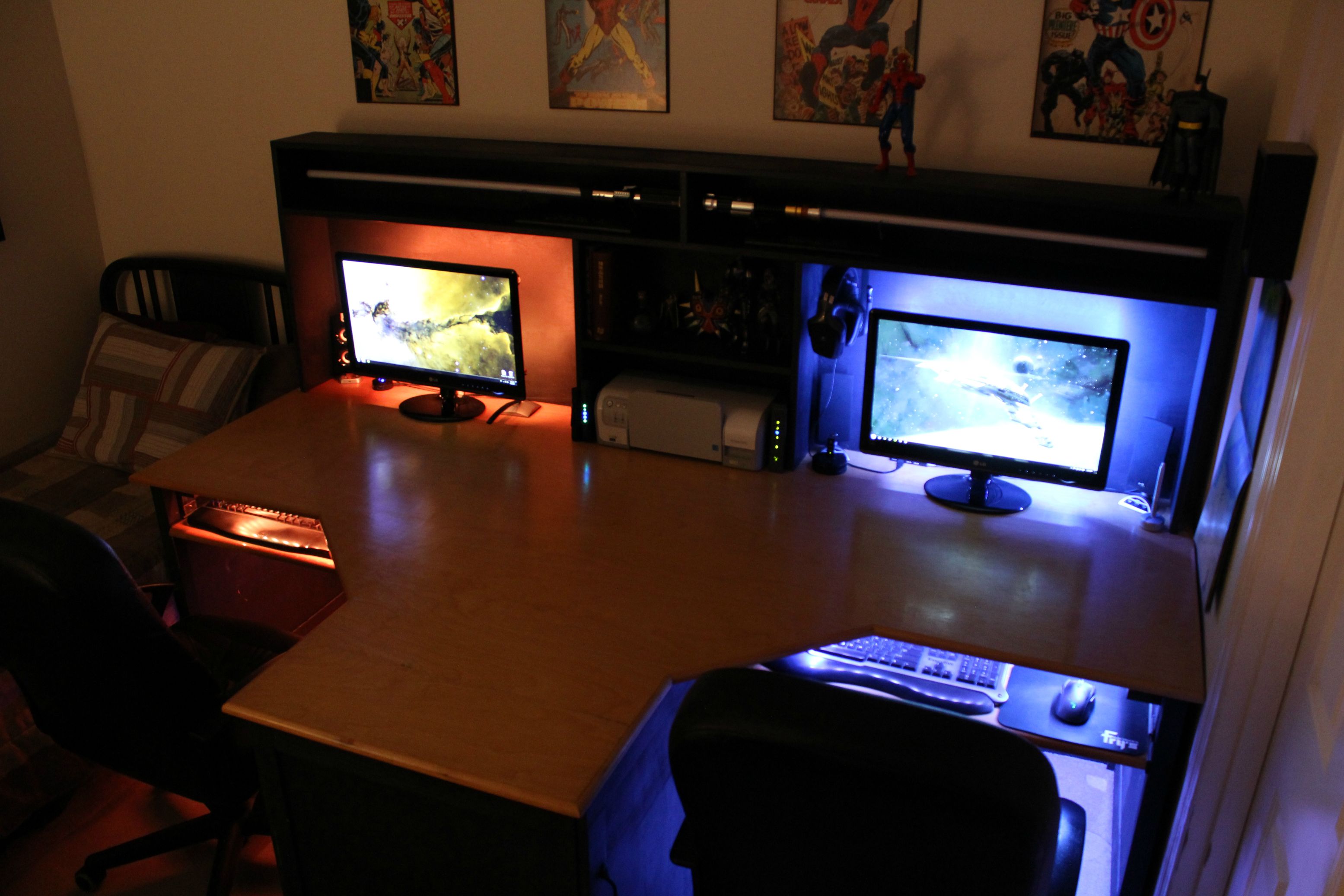 ps3 gaming setup